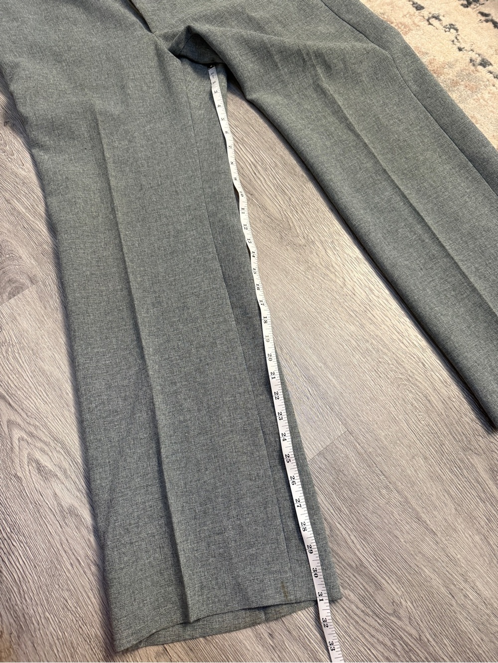 VINTAGE Levi's Action Slacks Pants Mens 36x32 Gray Sta-Prest Dress Made USA - Picture 6 of 7